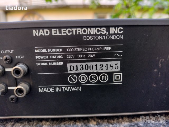 NAD 1300 Monitor Stereo Preamplifier, снимка 11 - Ресийвъри, усилватели, смесителни пултове - 33536088