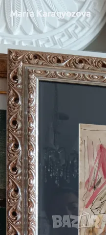 Картна Жул Паскин, оригинал, снимка 5 - Антикварни и старинни предмети - 50299173