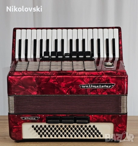 Акордеон Weltmeister Stella , снимка 2 - Акордеони - 53069330