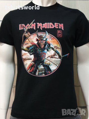 Нова мъжка тениска на музикалната група IRON MAIDEN - Senjutsu Album Palace Circle, снимка 8 - Тениски - 37106815