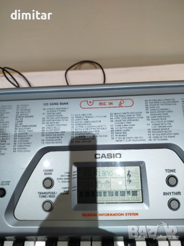 Синтезатор CASIO CTK -491, снимка 7 - Синтезатори - 52749342