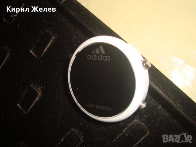 ADIDAS LED WATCH ФУНКЦИОНИРАЩ АДИДАС ЛЕД ЧАСОВНИК МАРКОВ 16601, снимка 6 - Мъжки - 32785701