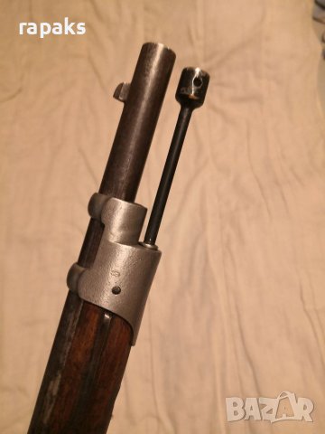 Оригинална пушка Амслер-Милбанк 1864-67. Карабина, револвер, снимка 9 - Колекции - 39717627