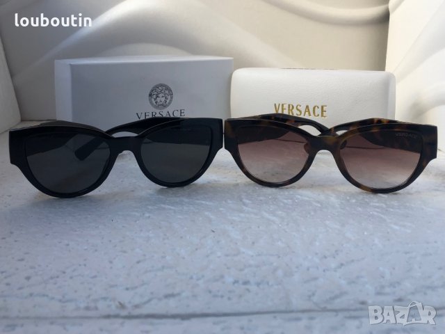 Versace 2022 дамски слънчеви очила котка котешко око, снимка 13 - Слънчеви и диоптрични очила - 35506639