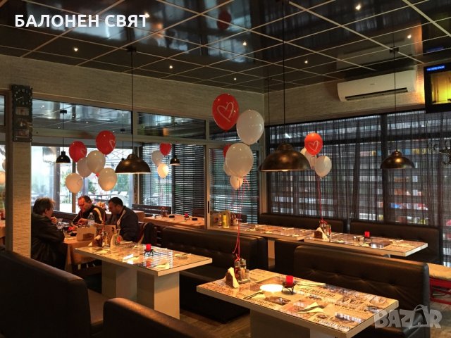 Балони - печат - сърце, - 35% Сезонно намаление, Хелий, безплатни доставки, снимка 4 - Романтични подаръци - 27737012