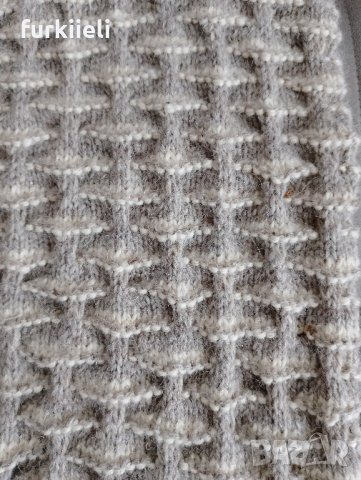 ръчно плетен вълнен елек, снимка 2 - Елеци - 43907817