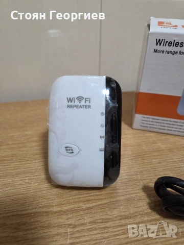 Чисто нов WI FI REPEATER, снимка 2 - Рутери - 53584634