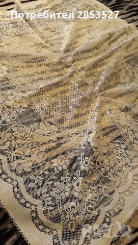 Бяло  нежно Каре, снимка 5 - Покривки за маси - 32264018