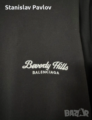 Balenciaga Beverly Hills hoodie – оригинал, снимка 3 - Суичъри - 53344215