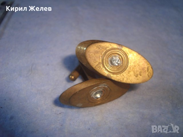 СТАРИННИ БРОНЗОВИ РЕТРО АРТ ДЕКО СТИЛ БУТОНЕЛИ с ЮВЕЛИРНО ФАСЕТИРАНИ ЦИРКОНИ 10075, снимка 12 - Антикварни и старинни предмети - 37610062