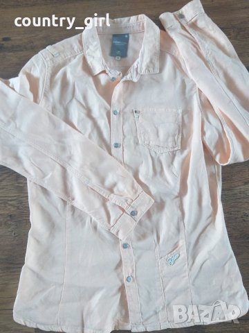 g-star lynn slim dnm shirt wmn - страхотна дамска риза, снимка 4 - Ризи - 27943936
