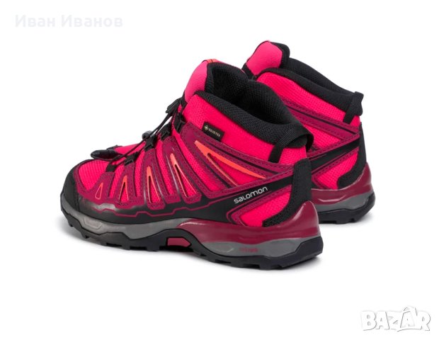 детски обувки  SALOMON X-ULTRA MID GTX Gore-Tex Водоустойчиви  РАЗМЕР 33,5-34, снимка 5 - Детски маратонки - 43748143