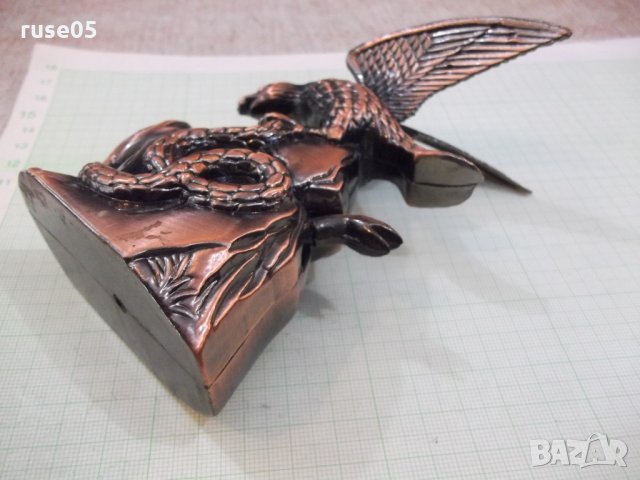 Запалка"Орел и змия" газова пиезокрист.с мек пламък работеща, снимка 6 - Други ценни предмети - 29058283