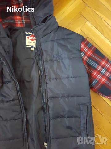 Страхотно детско яке LEE COOPER за 10-11 г. момче.КАТО НОВО!, снимка 5 - Детски якета и елеци - 26692808