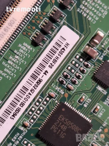 TCon BOARD ,HV430FHB-GOA,47-6021331 for 43 inc DISPLAY VES430UNDB-2D-N44 for TOSHIBA 43LA2063DG, снимка 3 - Части и Платки - 47296083