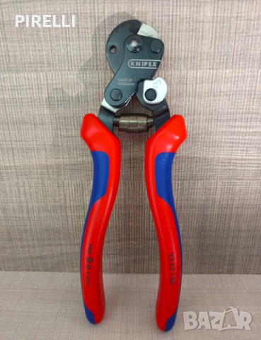 Резачка/ножица за стоманени въжета KNIPEX 95 62 160, чисто нова и неизползвана, произход: Германия, снимка 6 - Други инструменти - 52913717