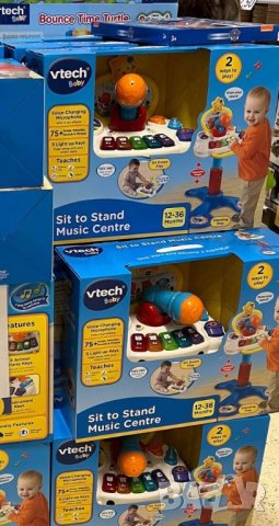 РАЗПРОДАЖБА! Vtech Музикална Кула-Степер "Седни-Стани, снимка 7 - Музикални играчки - 34896059