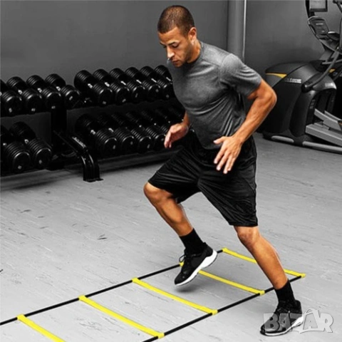 Тренировъчна стълба 6мх50см, снимка 6 - Фитнес уреди - 53569753