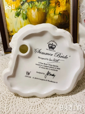 порцеланова статуетка, снимка 14 - Статуетки - 52835142