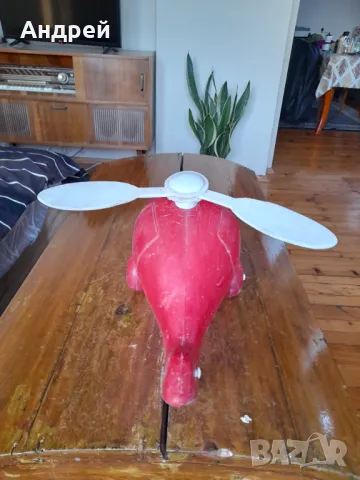 Стара играчка Хеликоптер, снимка 5 - Други ценни предмети - 49118120