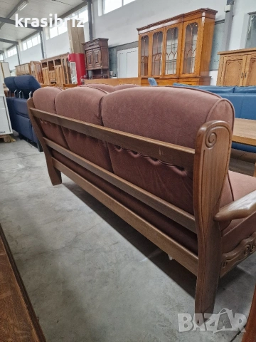 К-т Масивни Дивани+Маса-внос от Германия!, снимка 6 - Дивани и мека мебел - 45840585