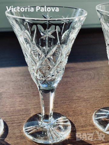 Кристални чаши за алкохол Германия, снимка 4 - Чаши - 35378015