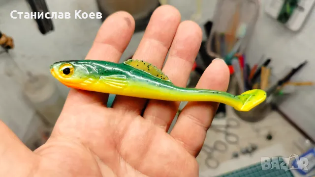 силиконова примамка Костур 110, снимка 2 - Такъми - 49520400