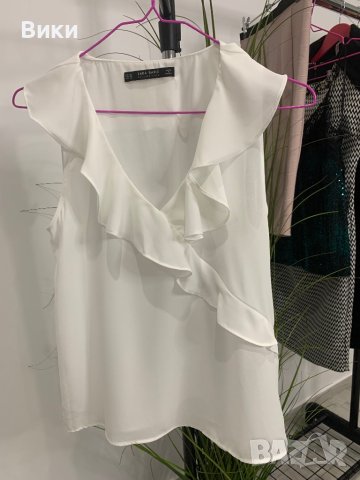 Zara риза нова с етикет, снимка 4 - Ризи - 43573643