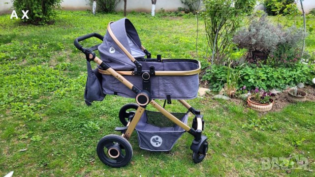 Бебешка количка Lorelli  3в1 Alexa, снимка 4 - Детски колички - 40525908