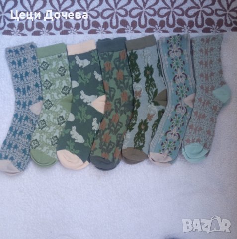 Дамски чорапи ретро , снимка 18 - Дамски чорапи - 43094883