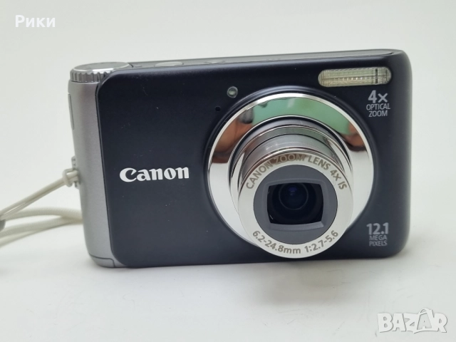 Canon PowerShot A3150 IS 12.1MP Digital Camera Black, снимка 3 - Фотоапарати - 52729768