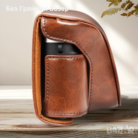 Нов Професионален Елегантен Кожен Калъф за Камера DC202-AF, снимка 6 - Чанти, стативи, аксесоари - 43421707