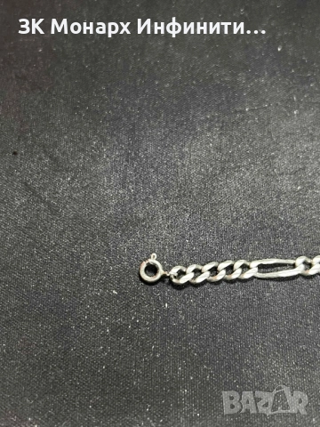 сребърна гривна , снимка 2 - Гривни - 52123133