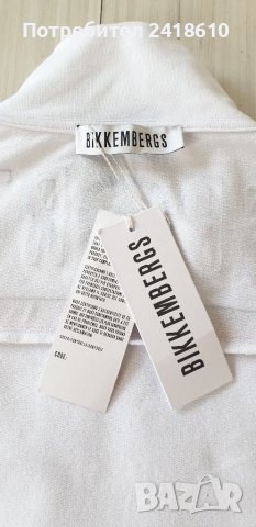 Dirk Bikkembergs Stretch Mens Full Zip Size M НОВО! ОРИГИНАЛ! Мъжкo Горнище!, снимка 5 - Спортни дрехи, екипи - 39942568