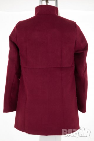 Дамско палто в бордо марка 1st Somnium - XS, снимка 3 - Палта, манта - 37986850