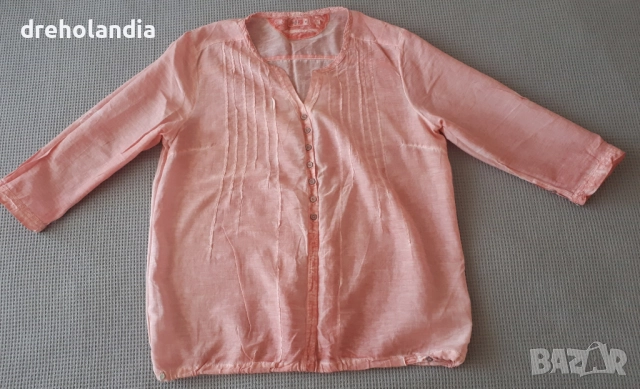 Дамска блуза Nile – М/L  - 2 бр – графит и корал, снимка 7 - Блузи с дълъг ръкав и пуловери - 51811212