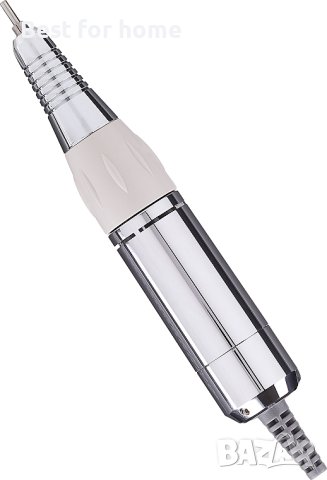 Професионална 35000RPM електрическа пила за нокти, метал/черно,Ръкохватка от неръждаема стомана, снимка 1 - Електрически пили за пети - 43195525