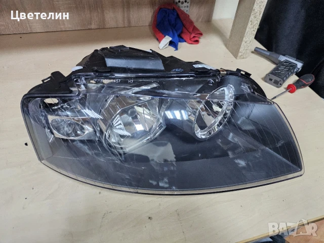 Десен фар Audi A3 desen far ауди а3, снимка 6 - Части - 50944313