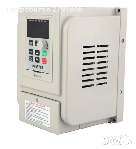Еднофазен инверторен PWM 220V AC честотен преобразувател VFD контролер на скоростта 2.2kW max