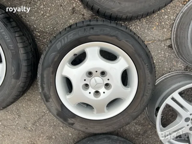 5х112 15 Джанти Mercedes C Class W203 Мерцедес Ц класа 5x112 ET 37 J 6.5 Централен отвор 66.6 Оригин, снимка 5 - Аксесоари и консумативи - 50372275