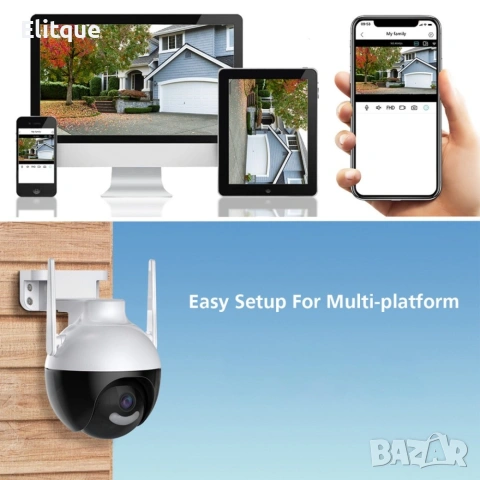 G-8 Куполна Камера Cobra Smart Sphere - 4MP - 4LED, снимка 5 - Друга електроника - 53127656