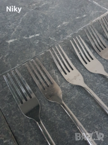 Трапезни вилици от соца , снимка 6 - Прибори за хранене, готвене и сервиране - 51658706