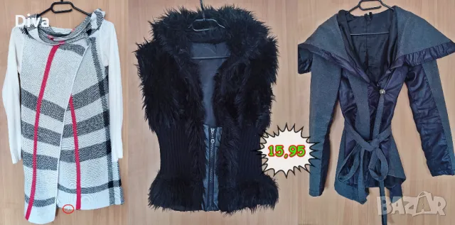 Дамски и мъжки дрехи - блузи, якета, тениски, дънки и др., снимка 3 - Блузи с дълъг ръкав и пуловери - 47707360