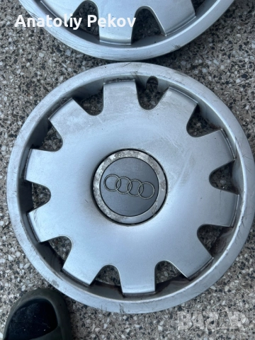 Оригинални тасове Ауди, 15", снимка 3 - Аксесоари и консумативи - 52003343