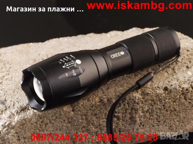  Фенер CREE XM-L T6 LED , снимка 9 - Прожектори - 28470352