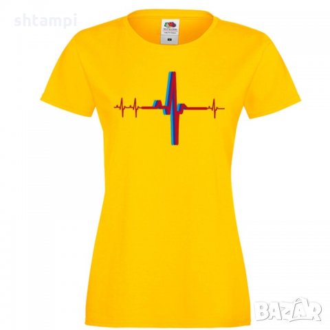 Дамска тениска BMW M Power Heartbeat, снимка 2 - Тениски - 32837264