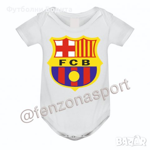 Боди с емблема Барселона, снимка 2 - Бодита за бебе - 39486779