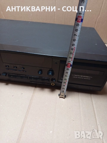 Стар Двукасетен Дек SONY-TC-WR535. Номер 496., снимка 14 - Антикварни и старинни предмети - 53180405