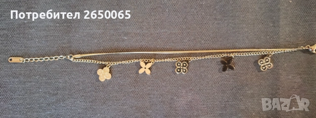 Нова орг.гривна Van Clleef стомана, снимка 4 - Гривни - 52964193