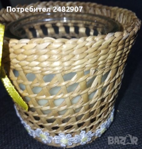 Декоративна ароматна свещ, снимка 5 - Декорация за дома - 40520720